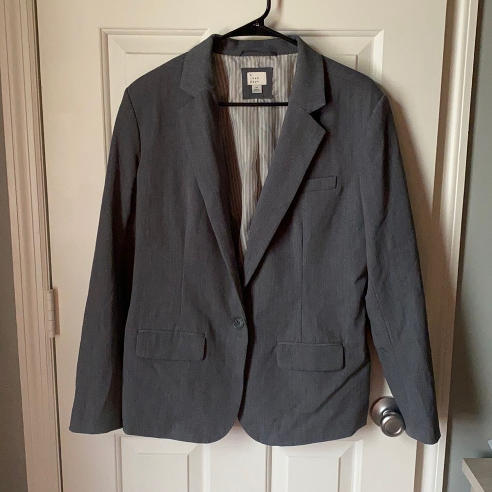 Gray Blazer